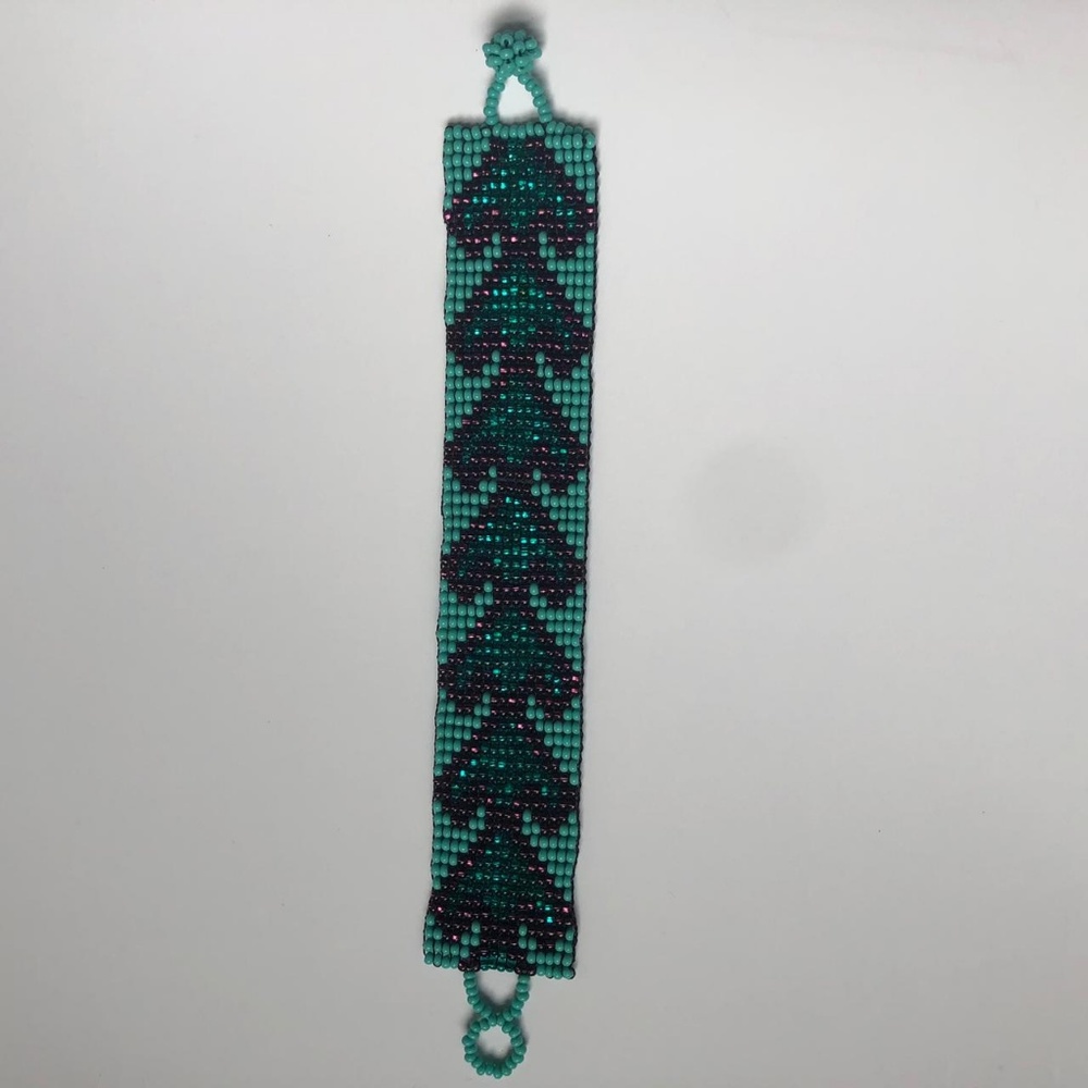 Bracelet: handmade ethnic jewelry from Peru. - Picture 6 of 6